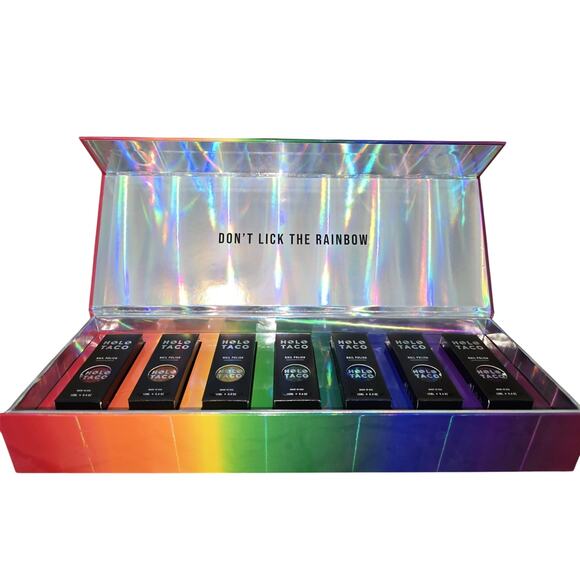Holo Taco OG Rainbow Collection Complete Set! Boxes & ALL 7 Nail Polishes - Picture 10 of 10